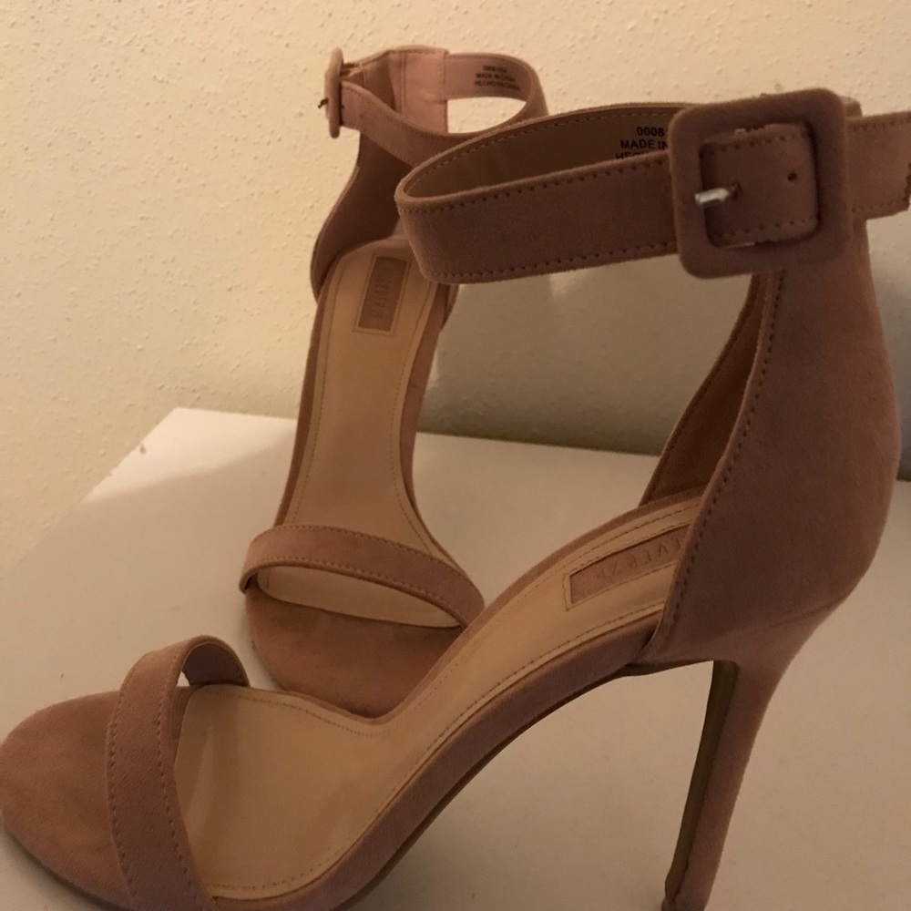 Open toe heels